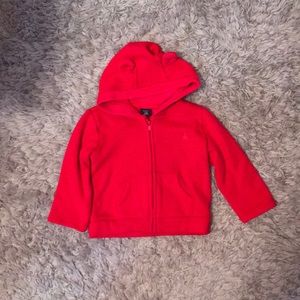 Gap Toddler Red Hoodie Jacket